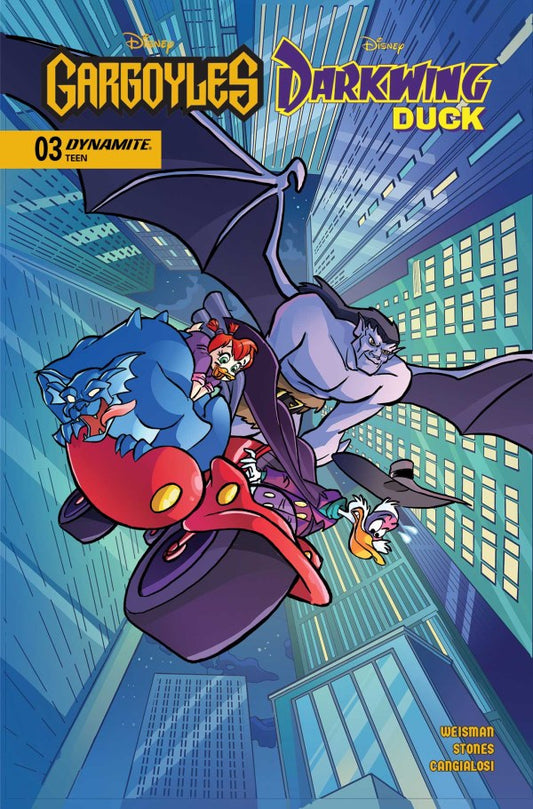 DYNAMITE GARGOYLES DARKWING DUCK #3 CVR A TAD STONES