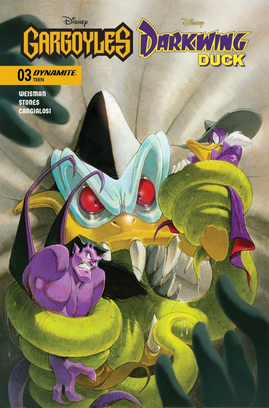 DYNAMITE GARGOYLES DARKWING DUCK #3 CVR B IVAN BIGARELLA VAR
