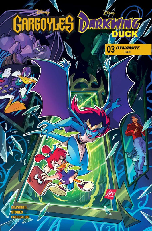 DYNAMITE GARGOYLES DARKWING DUCK #3 CVR D CIRO CANGIALOSI VAR
