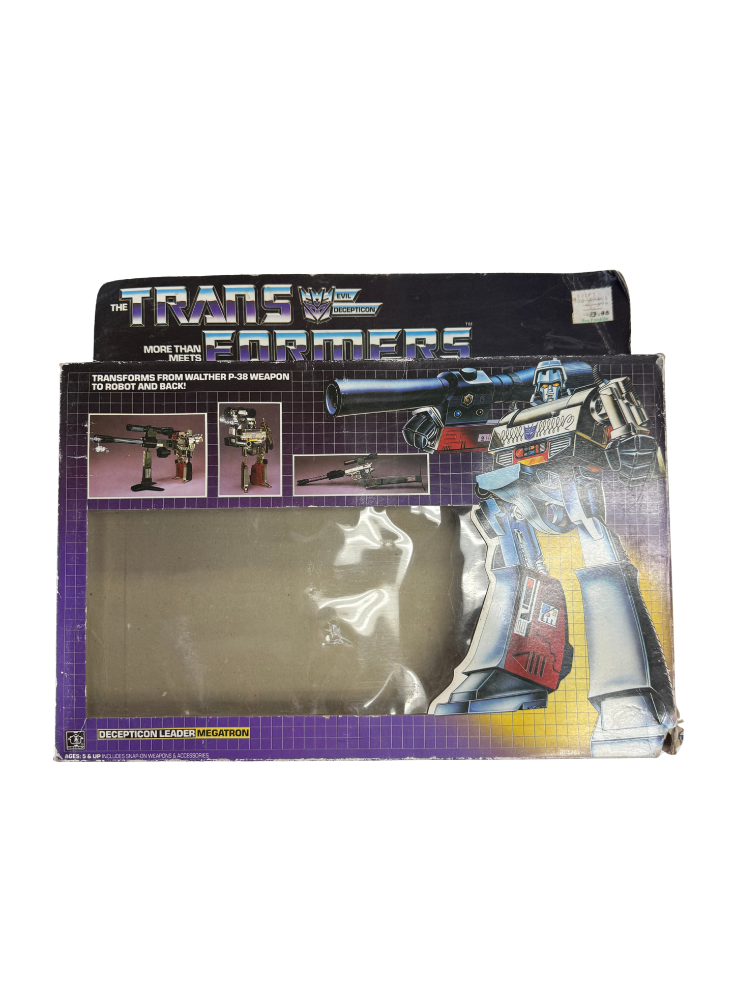 HASBRO THE TRANSFORMERS MORE THAN MEETS THE EYE DECEPTICON LEADER MEGATRON