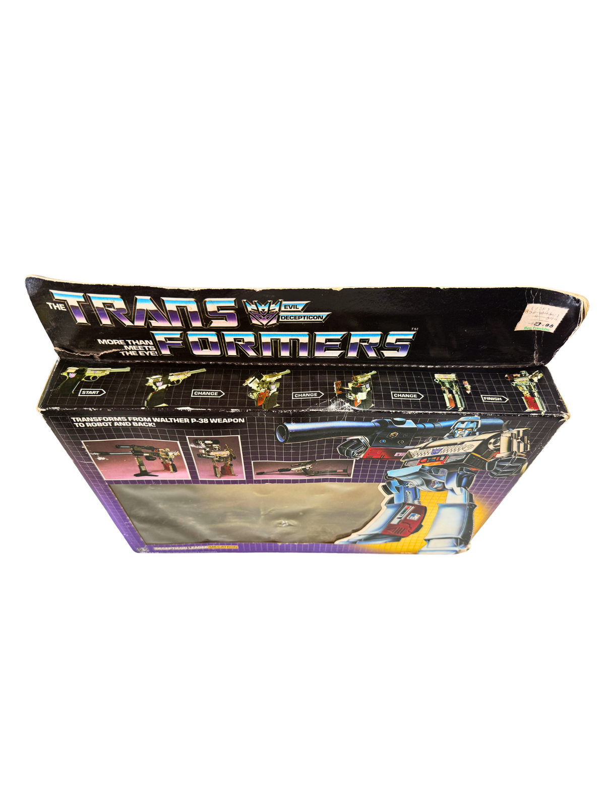 HASBRO THE TRANSFORMERS MORE THAN MEETS THE EYE DECEPTICON LEADER MEGATRON
