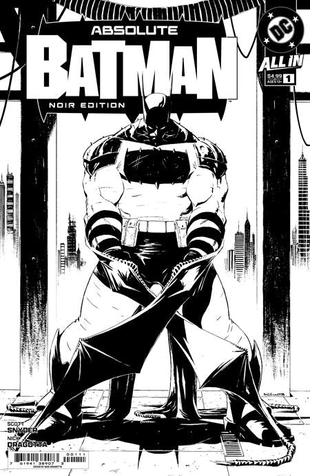 DC COMICS ABSOLUTE BATMAN #1 NOIR EDITION