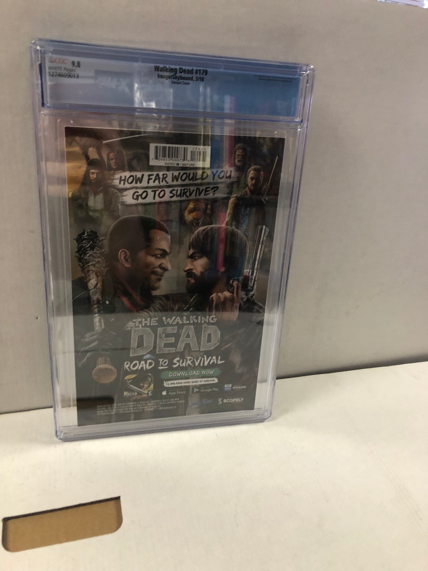 IMAGE COMICS WALKING DEAD 179 (2018) VARIANT COVER CGC 9.8 WP