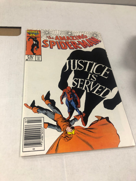 MARVEL COMICS THE AMAZING SPIDER-MAN 278 (1986) NEWSSTAND FINE+/M