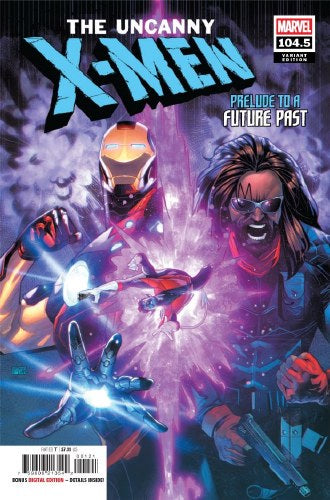 MARVEL COMICS UNCANNY X-MEN #104.5 (2025) ERROR COVER