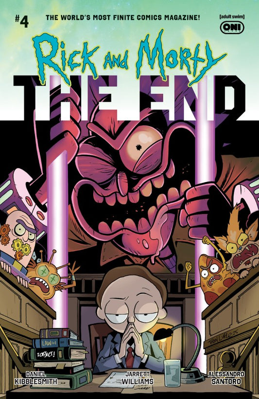 ONI PRESS RICK AND MORTY THE END #4 (OF 6) CVR B TROY LITTLE VAR