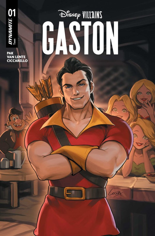 DYNAMITE DISNEY VILLAINS GASTON #1 CVR A LEIRIX LI