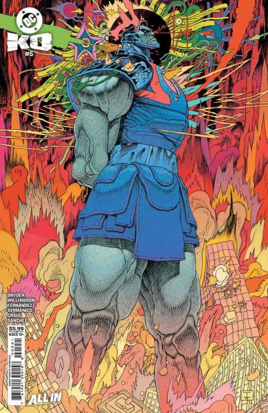 DC COMICS DC K.O. #5 (OF 5) CVR E IAN BERTRAM CARD STOCK VAR