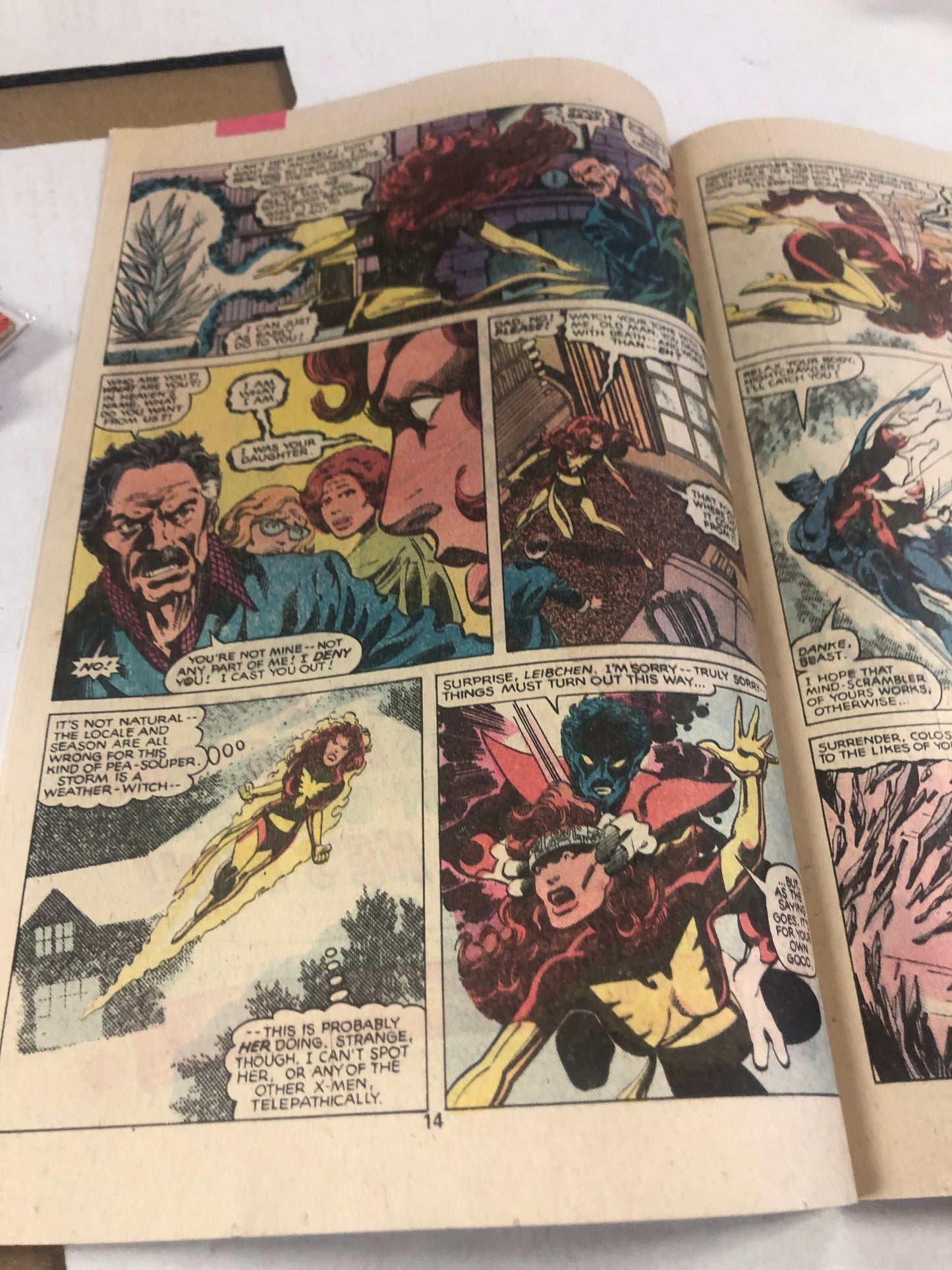 MARVEL COMICS X-MEN 136 (1980) JEAN GRAY RECLAIMS CONTROL OVER PHOENIX FORCE VF+ OFF WHITE PAGES/ WP