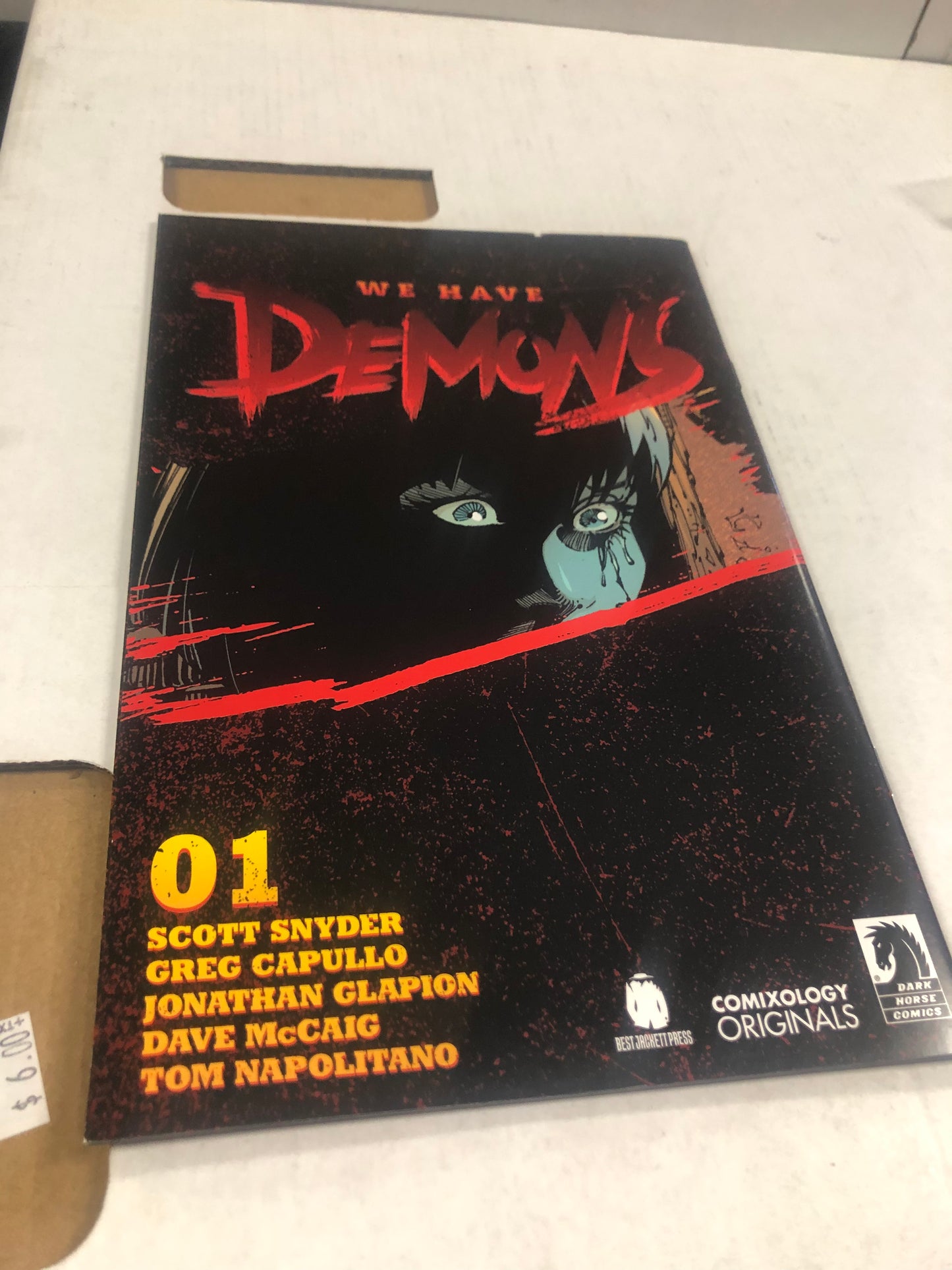 DARK HORSE COMICS WE HAVE DEMONS 1 SIGNED BY GREG CAPULLO NM WP