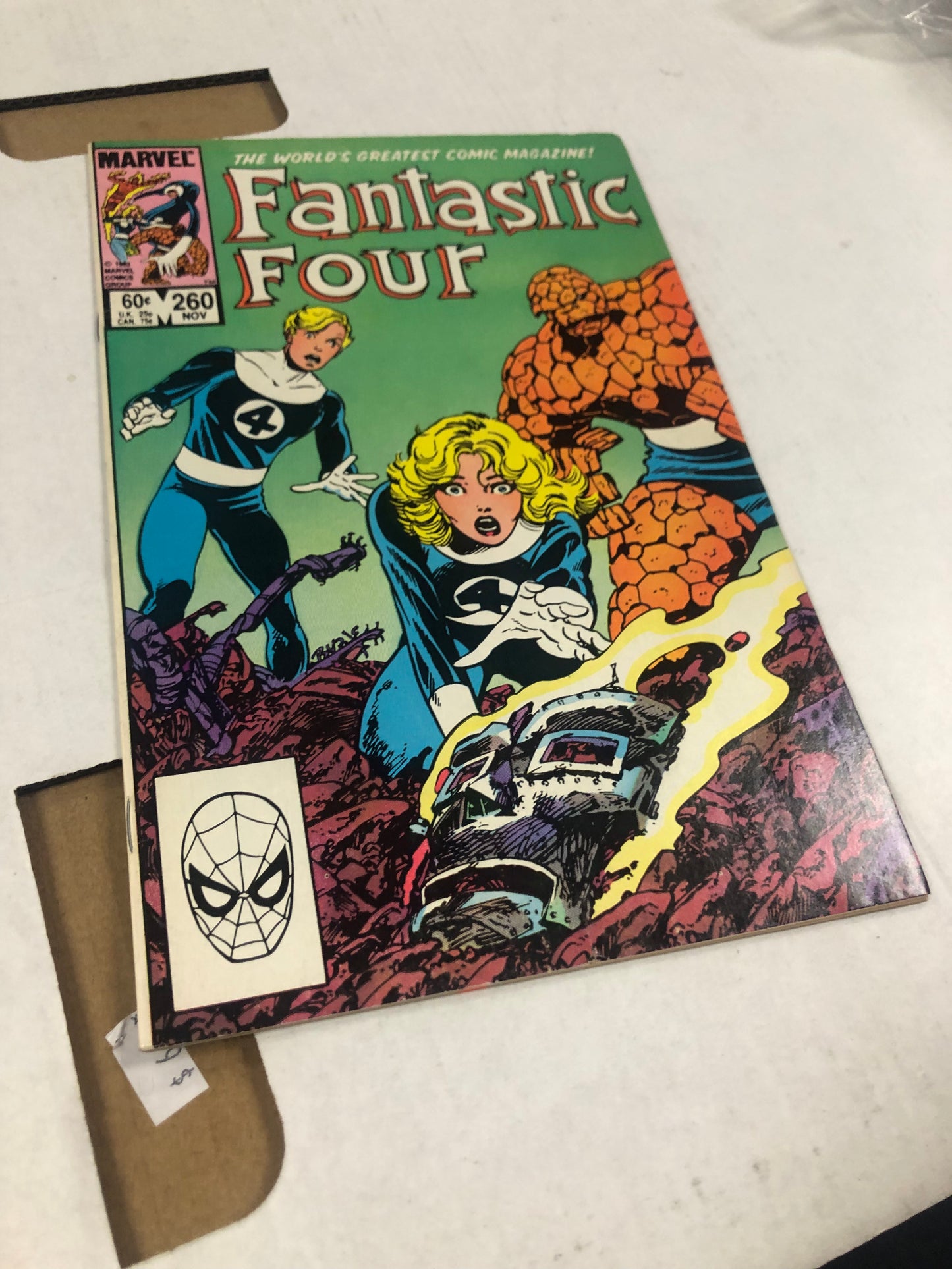 MARVEL COMICS FANTASTIC FOUR 260 (1983) VF/VF+ WP