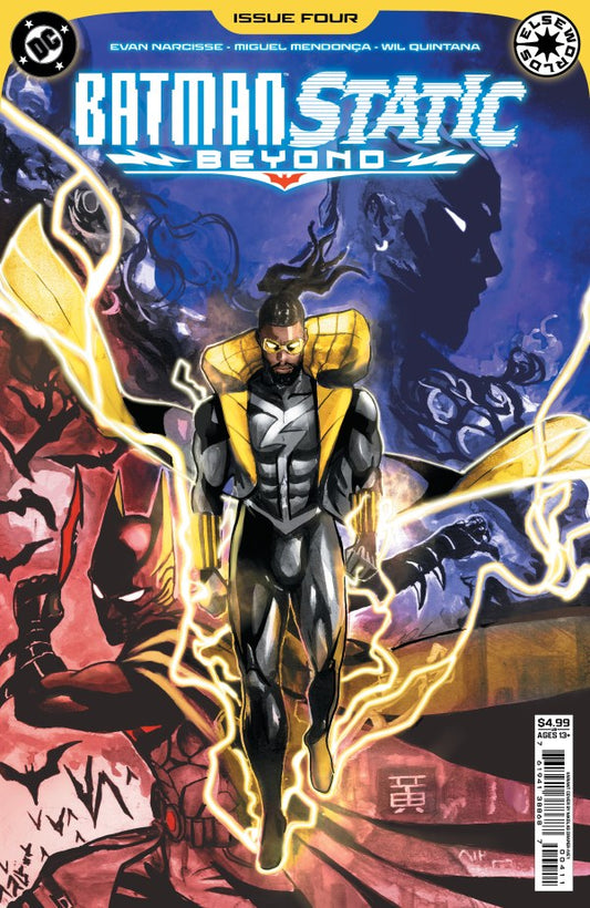 DC COMICS BATMAN STATIC BEYOND #4 (OF 6) CVR A NIKOLAS DRAPER-IVEY