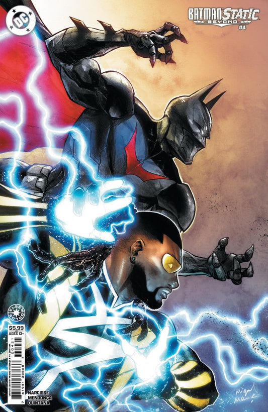 DC COMICS BATMAN STATIC BEYOND #4 (OF 6) CVR B MIGUEL MENDONCA CARD STOCK VAR