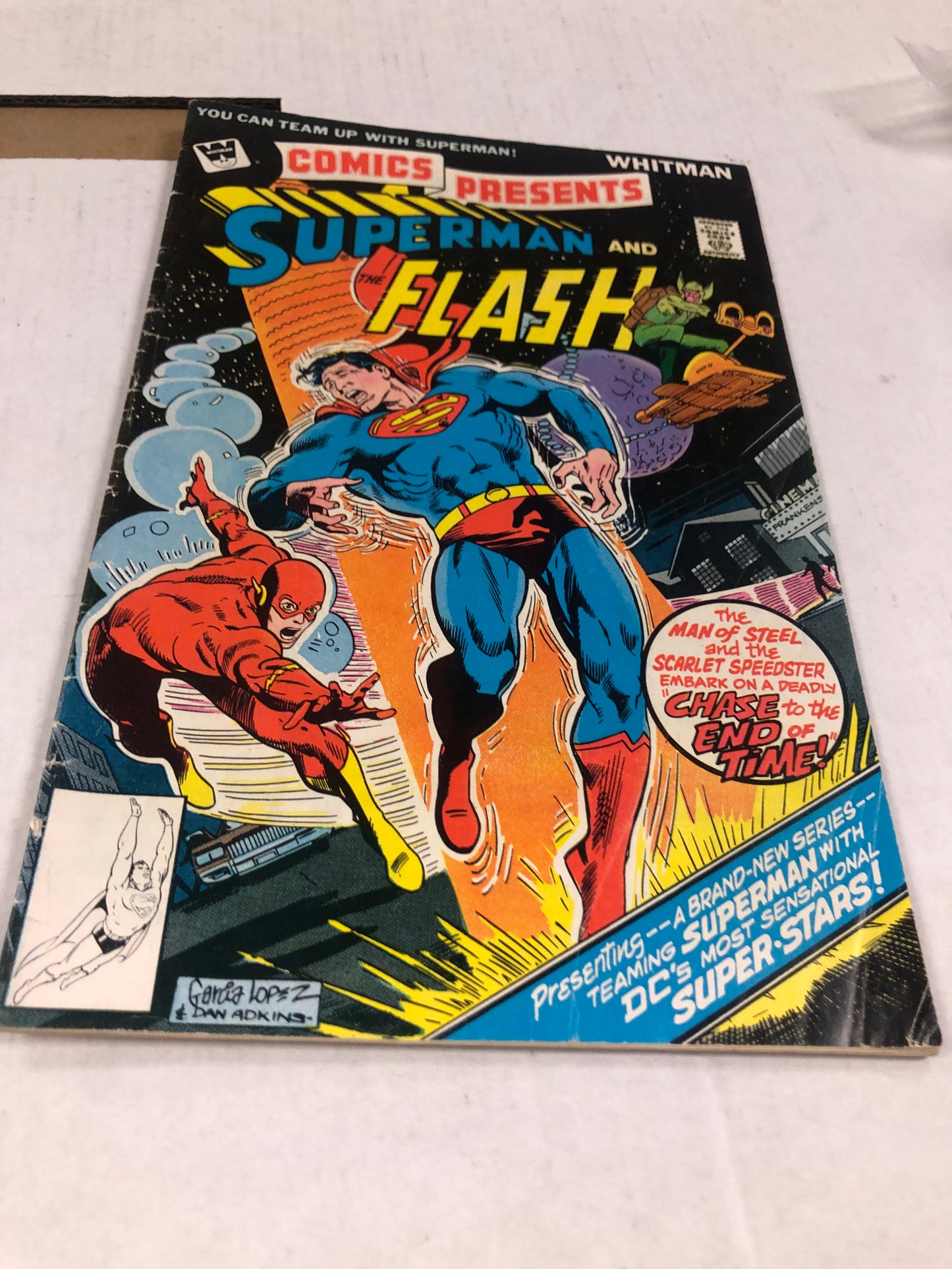 WHITMAN COMICS PRESENTS SUPERMAN AND THE FLASH (1978) VG/FN WP