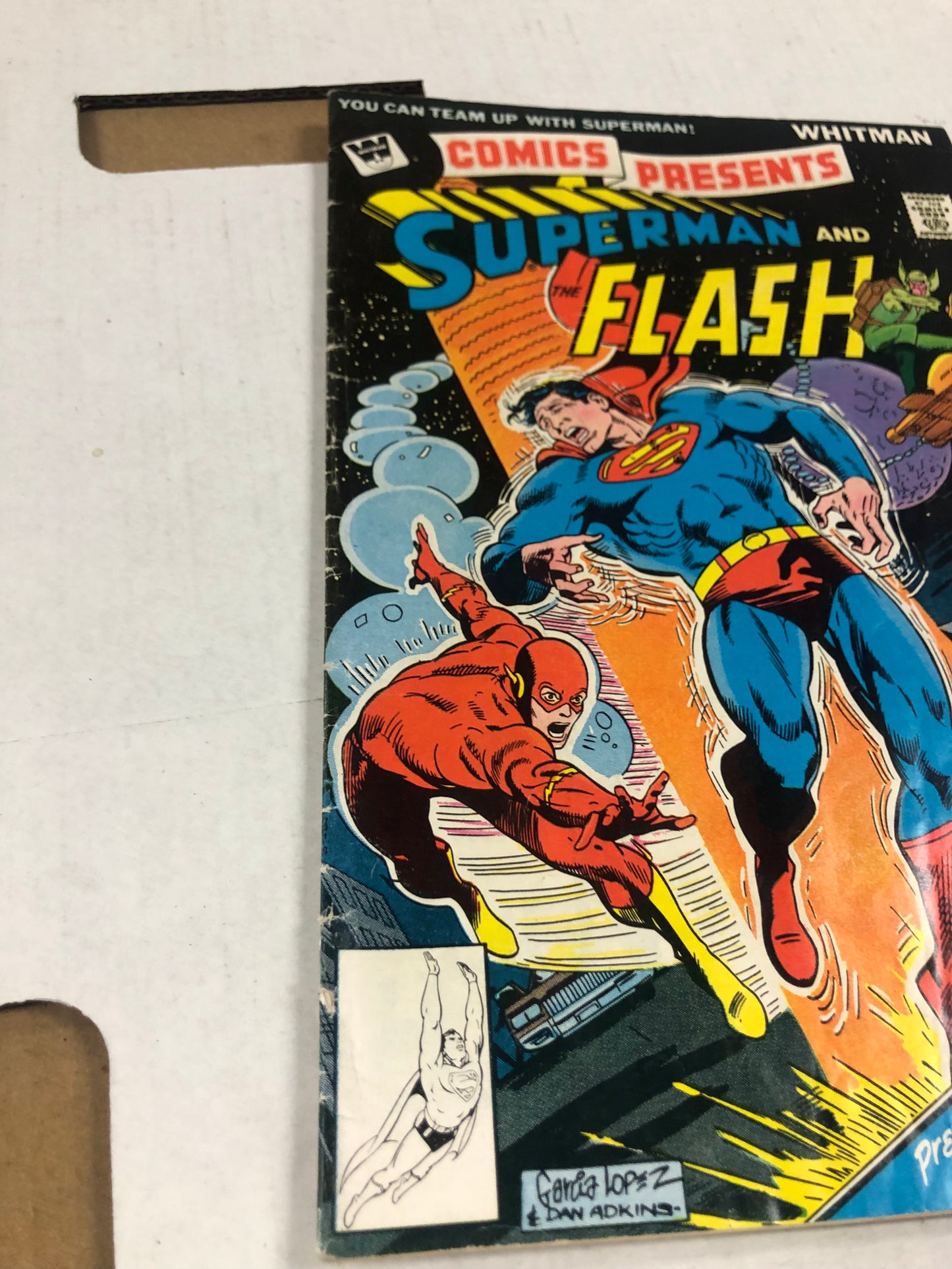 WHITMAN COMICS PRESENTS SUPERMAN AND THE FLASH (1978) VG/FN WP