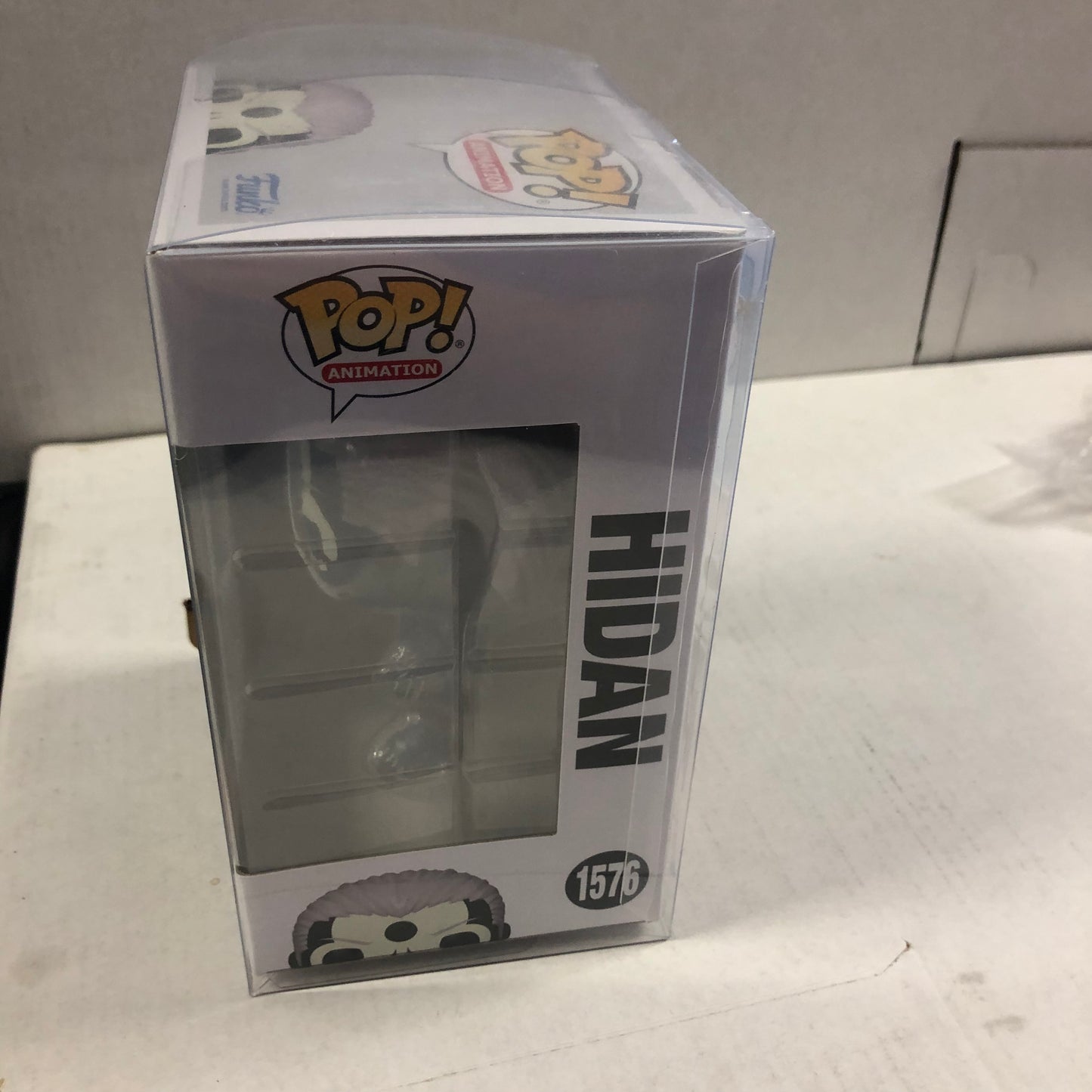 FUNKO POP ANIMATION - NARUTO SHIPPUDEN #1576 HIDAN (VERY HTF EARLY RELEASE W/ AE EXCLUSIVE STICKER!!)