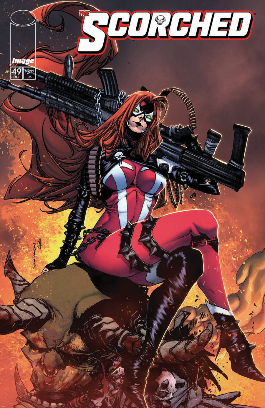 IMAGE COMICS SPAWN SCORCHED #49 CVR A VON RANDAL