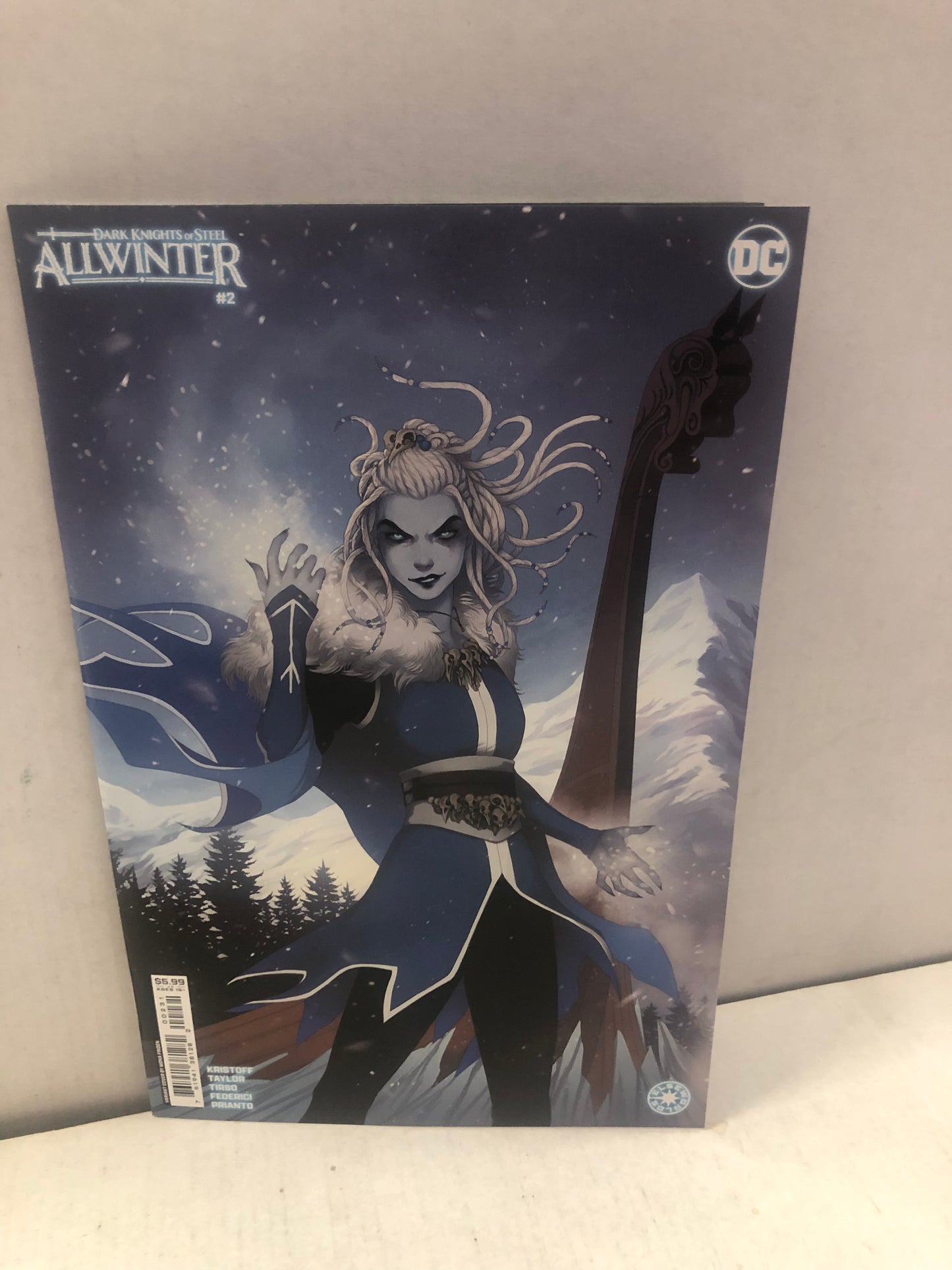 DC COMICS DARK KNIGHTS OF STEEL ALLWINTER 2 VARIANT