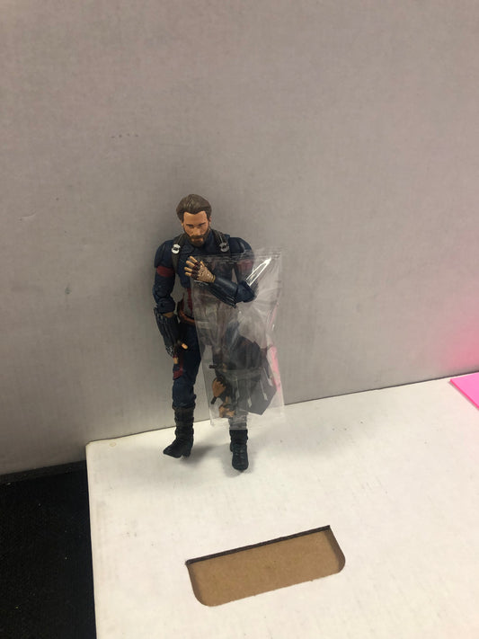 MARVEL LEGENDS CAPTAIN AMERICA INFINITY WAR WITH SHIELD AND CHANGEABLE HANDS LOOSE FIGURE