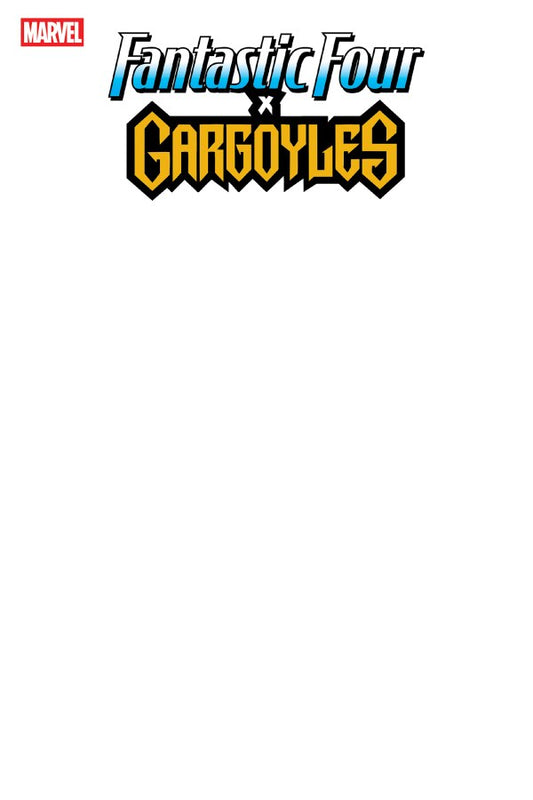 MARVEL COMICS FANTASTIC FOUR GARGOYLES BLANK #1