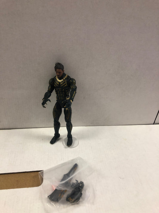 MARVEL LEGENDS KILLMONGER WITH CHANGEABLE HEAD HANDS AND WEAPONS LOOSE FIGURE