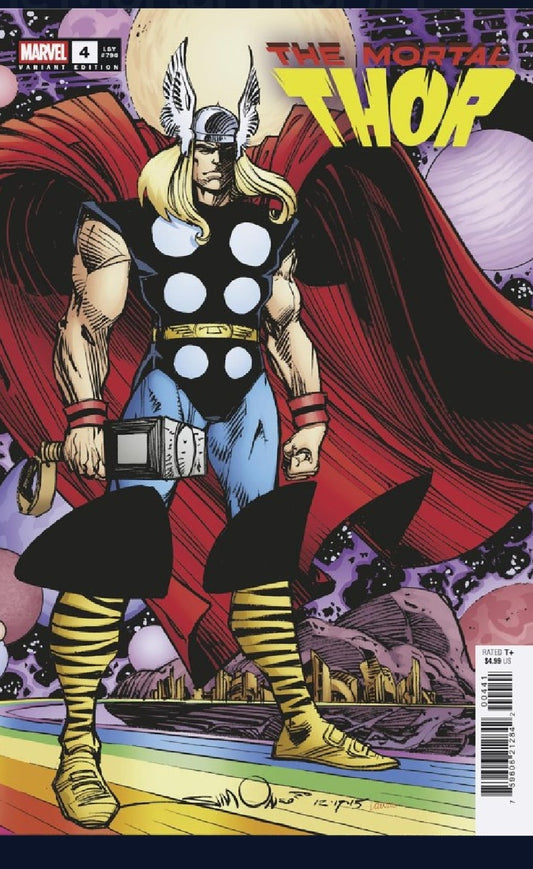 Mortal Thor #4 Walt Simonsons variant