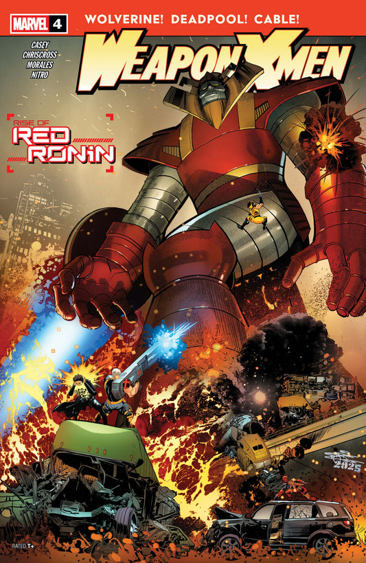 MARVEL COMICS WEAPON X-MEN #4