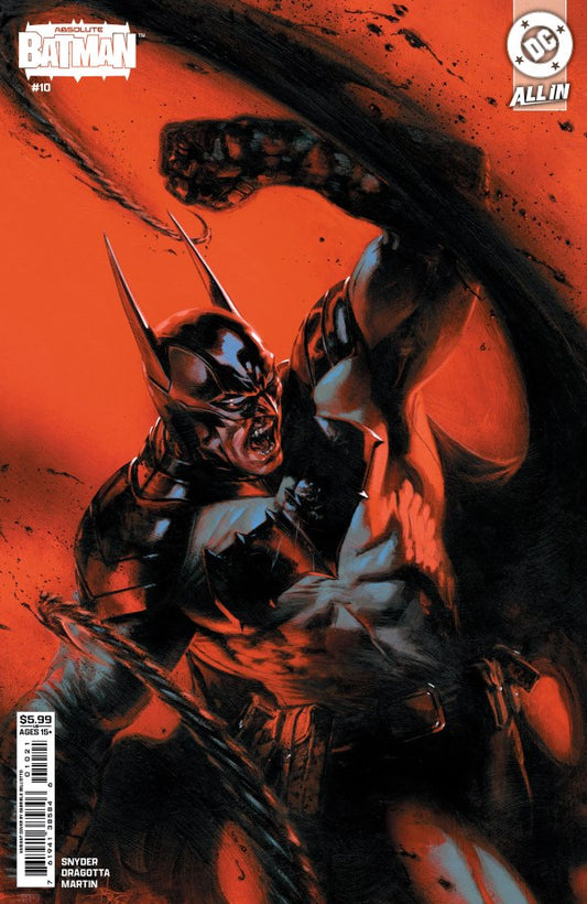 DC COMICS ABSOLUTE BATMAN #10 CVR B Cover B Gabriele Dell'Otto Variant