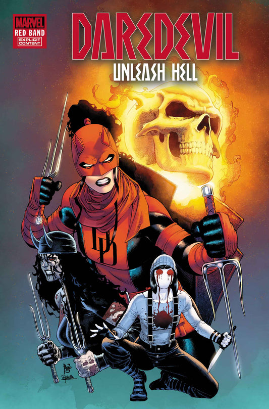 MARVEL COMICS DAREDEVIL UNLEASH HELL #5 RED BAND SEALED POLYBAG