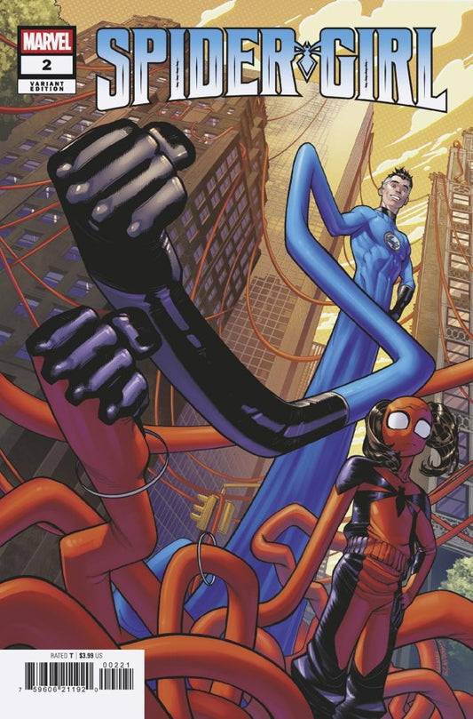 MARVEL COMICS SPIDER-GIRL #2 Javier Garrón Spider-Girl Funhouse Mirror Variant