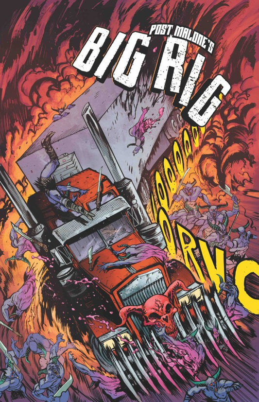 VAULT COMICS POST MALONES BIG RIG #1 1:10 VARIANT DANIEL WARREN JOHNSON