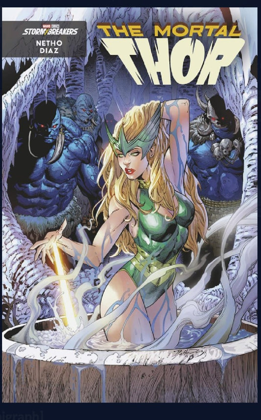 MARVEL COMICS MORTAL THOR #4 winter break variant