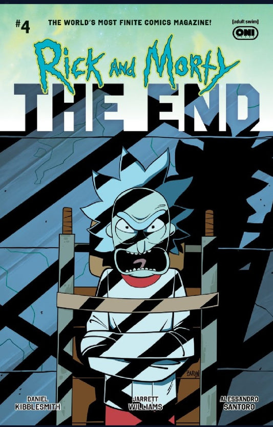 ONI PRESS RICK AND MORTY THE END #4 (OF 6) CVR A DAVE BARDIN