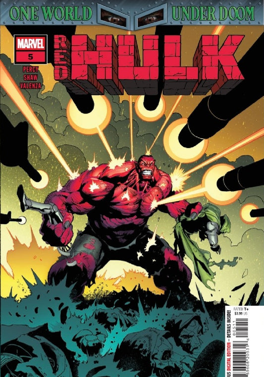 MARVEL COMICS RED HULK #5 DOOM