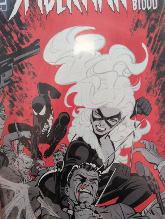 MARVEL COMICS SPIDER-MAN BLACK SUIT AND BLOOD #4