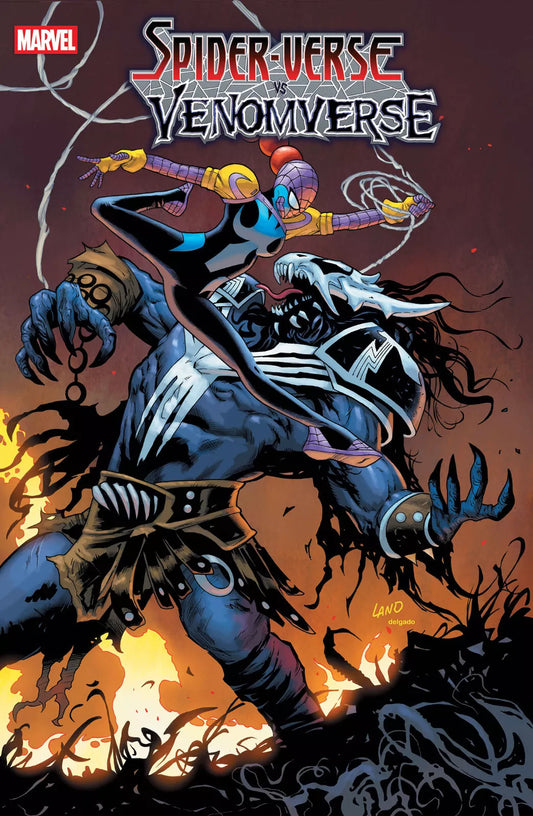 MARVEL COMICS SPIDER-VERSE VS VENOMVERSE: #1 GREG LAND VARIANT