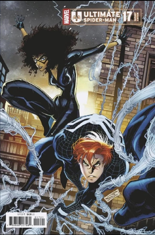 MARVEL COMICS ULTIMATE SPIDER-MAN #17 richard black car variant